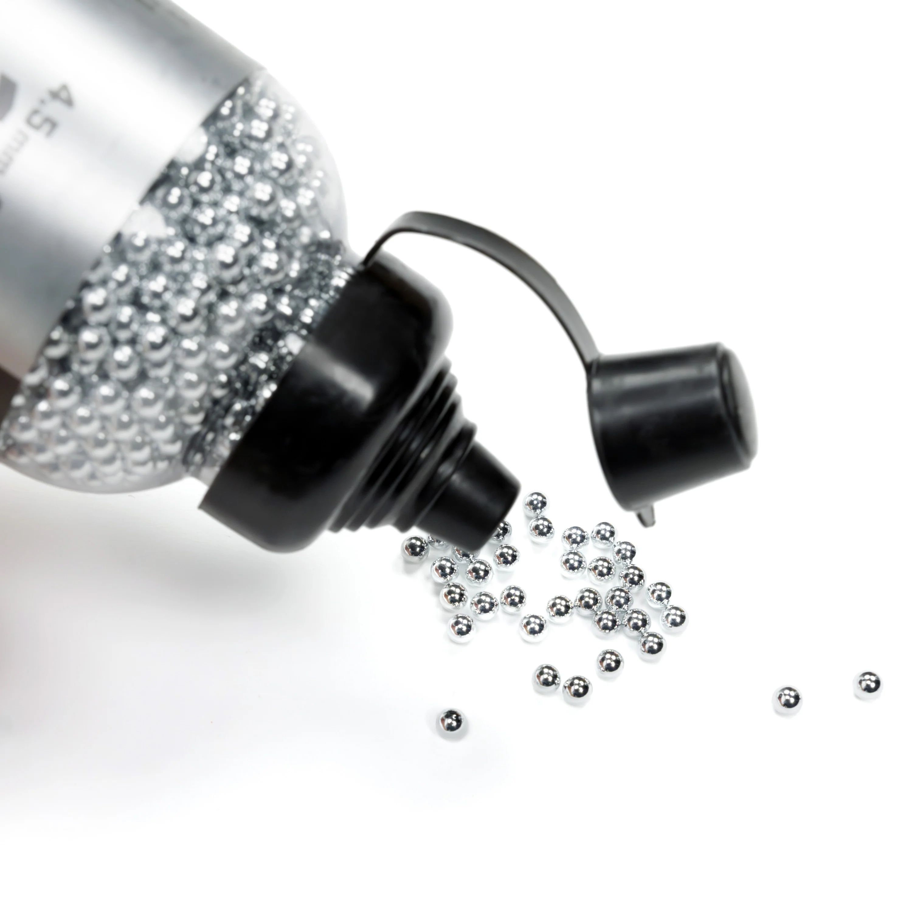 .177 cal/4.5mm Zinc Plated Steel BBs - 3,000 Count - Image 5