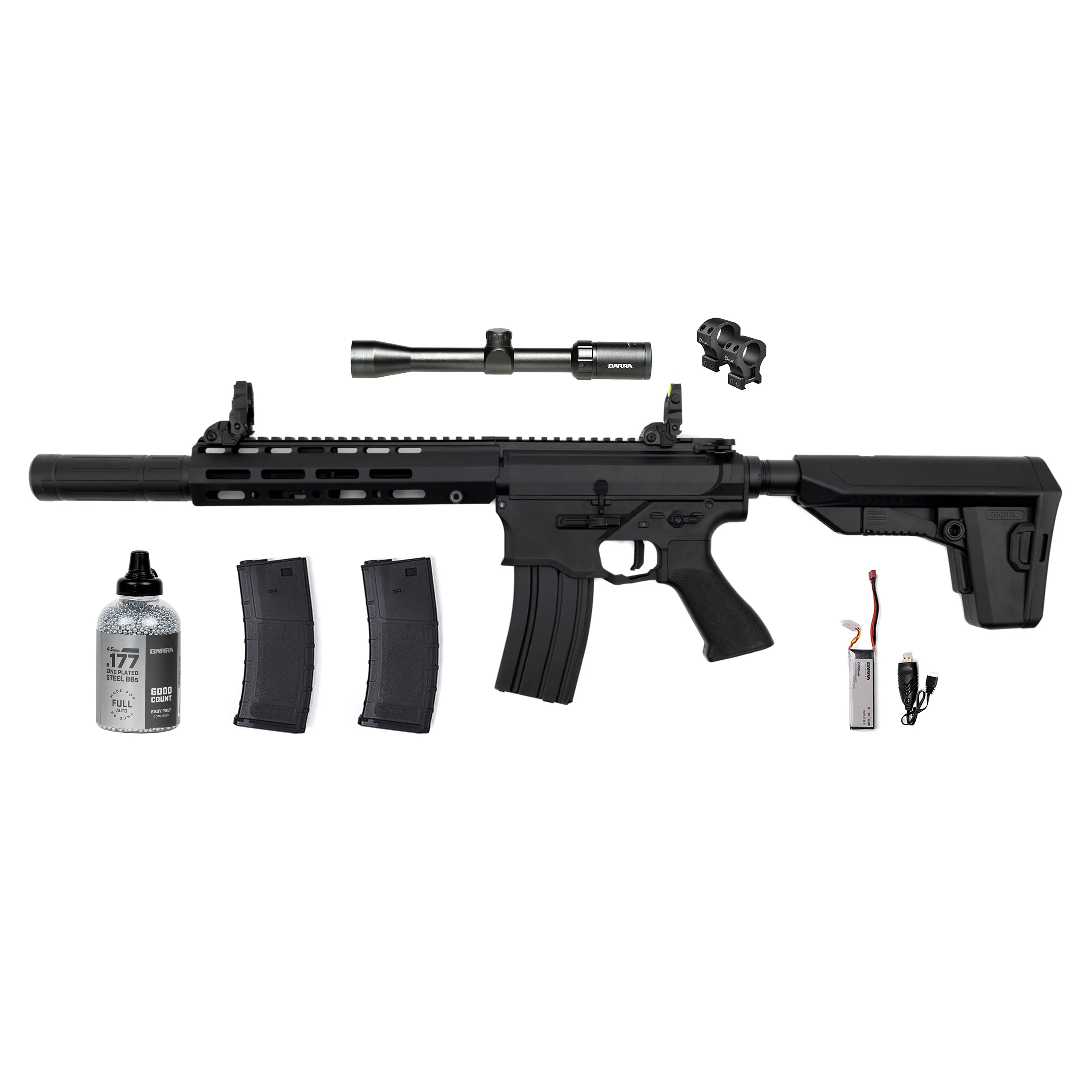 400e Gen 2 Polymer - Black (Bundle)