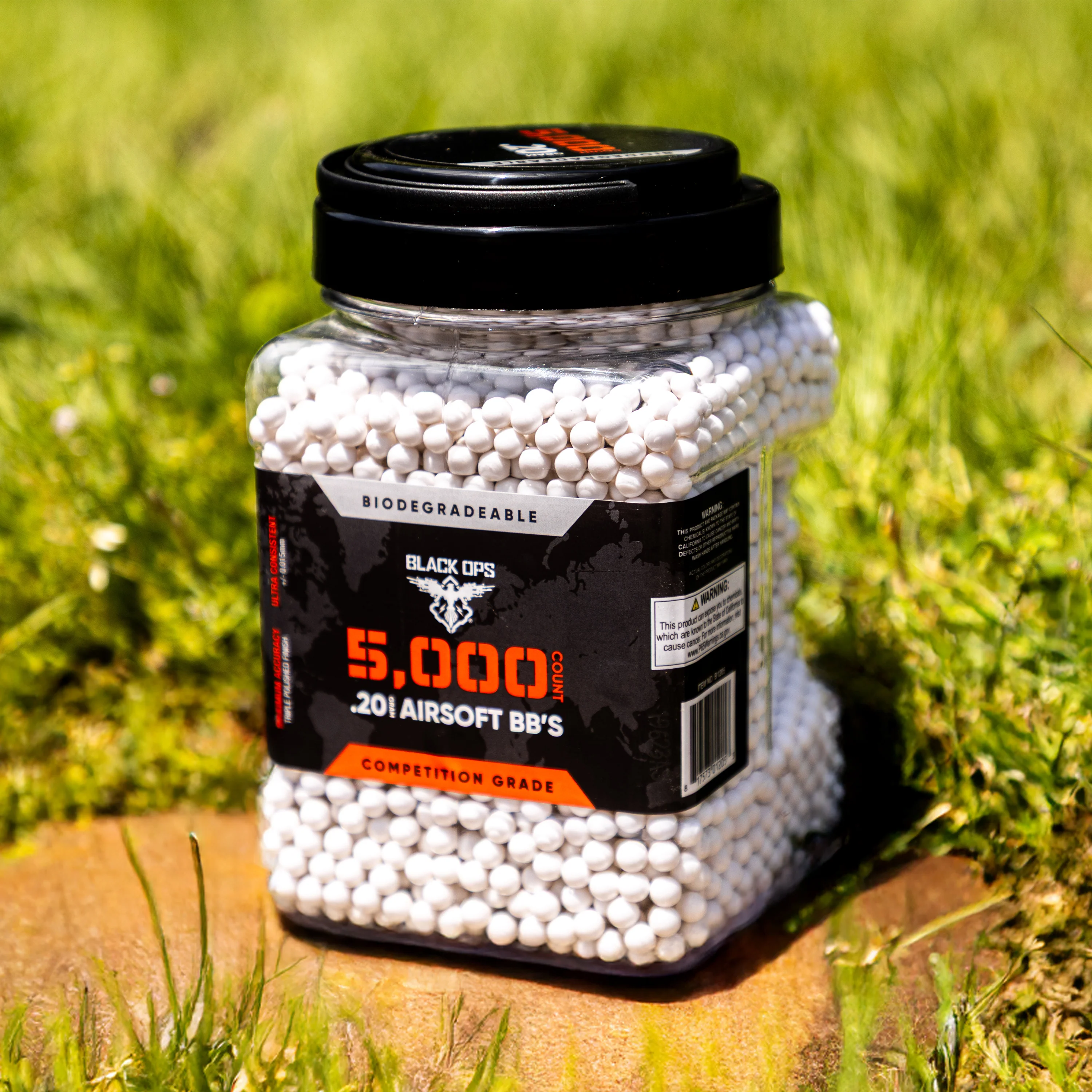 Biodegradable Airsoft 6mm/.20g BBs - 5,000 Count - Image 2