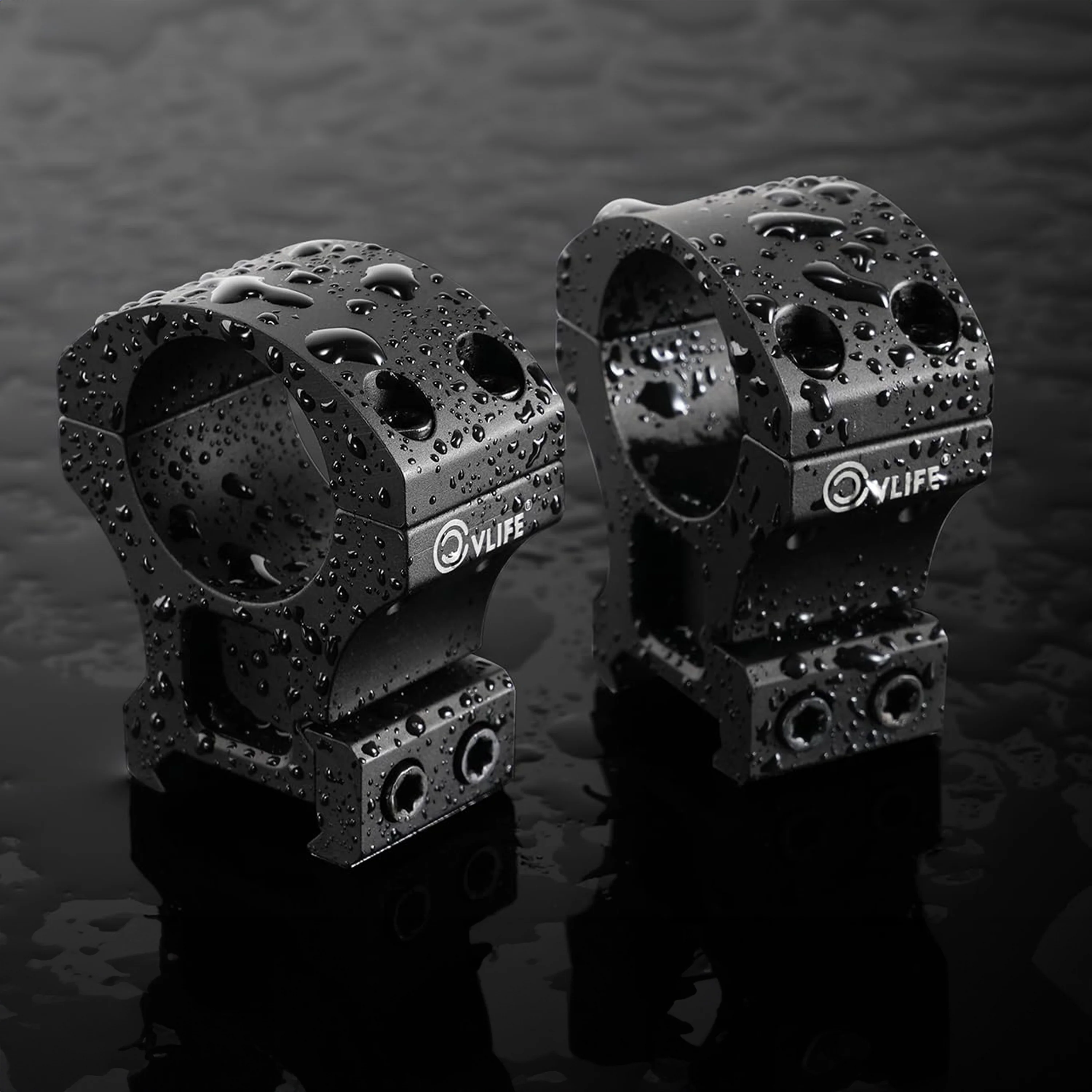 CVLIFE Precision 1 Inch Scope Rings Mount - 2 Pieces - Image 2